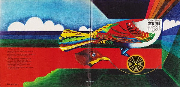 Amon Düül : Collapsing Singvögel Rückwärts & Co. (LP, Album)