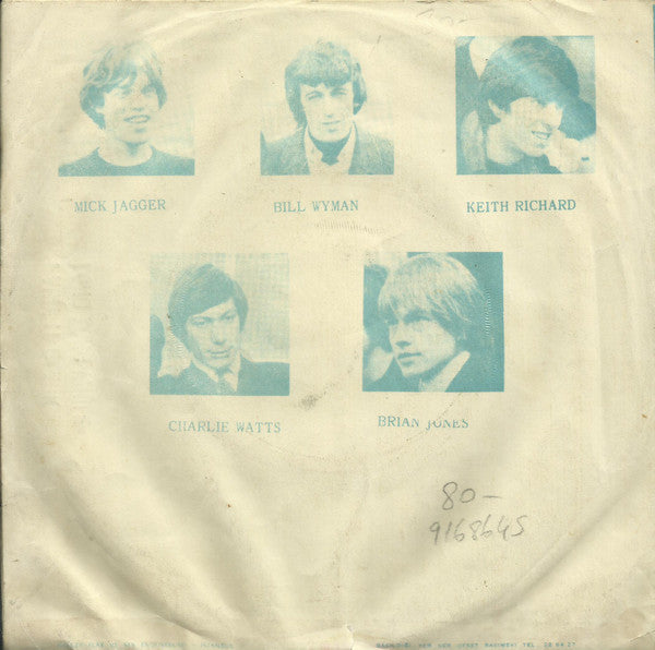 The Rolling Stones : Paint It Black / Long Long While (7", Single)