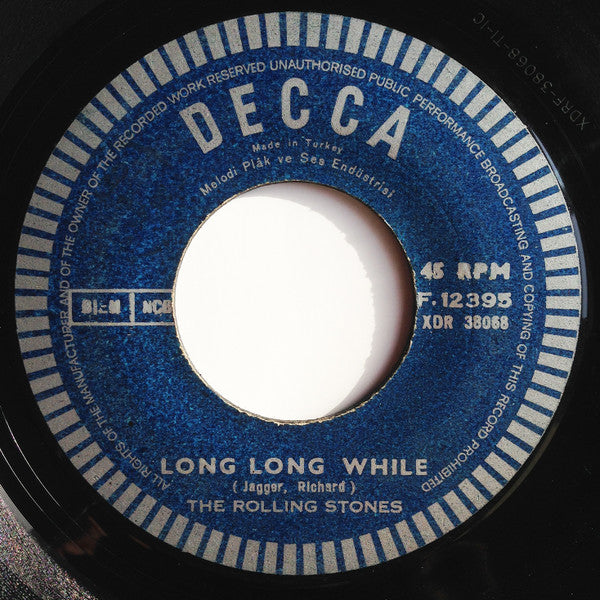 The Rolling Stones : Paint It Black / Long Long While (7", Single)
