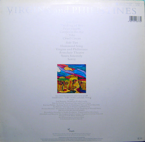 The Colourfield : Virgins And Philistines (LP, Album)