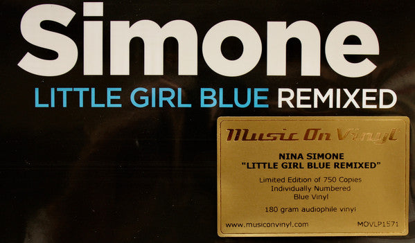 DJ Maestro Presents Nina Simone : Little Girl Blue (Remixed) (2xLP, Comp, Ltd, Num, Blu)