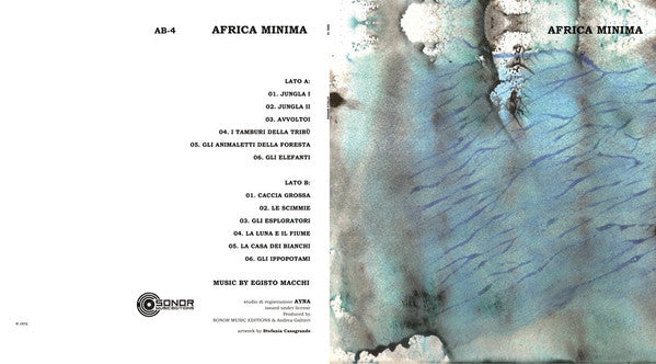 Egisto Macchi : Africa Minima (LP, Ltd, RE, RM, 180)