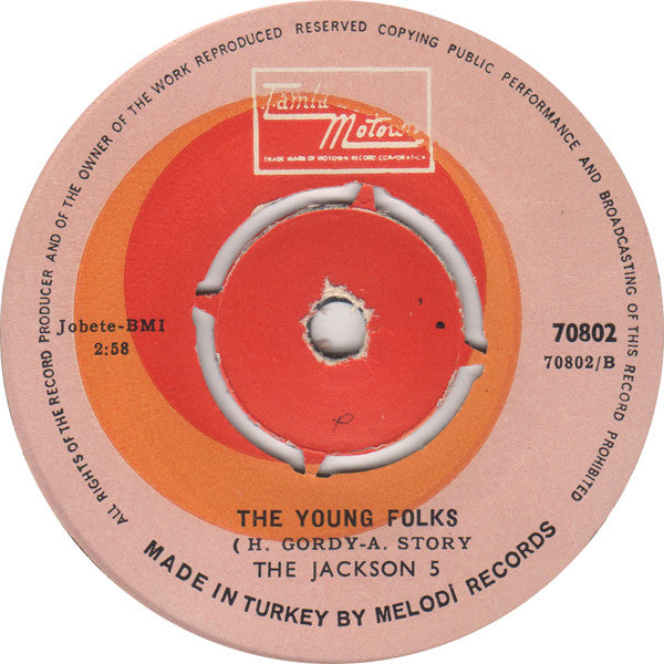 The Jackson 5 : ABC (7", Single)