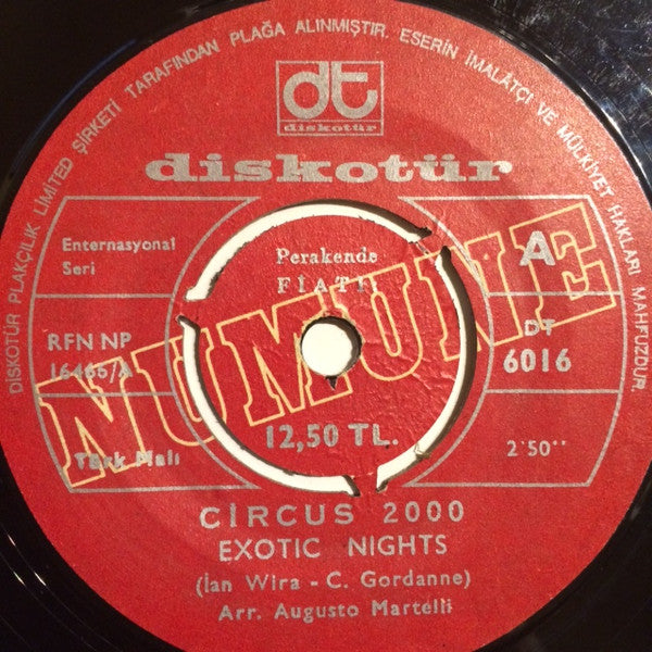 Circus 2000 : Exotic Nights / Il Rosso (7", Single, Promo)