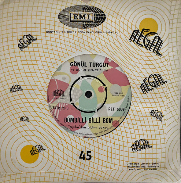 Gönül Turgut : Dere Geliyor Dere (7", Single)