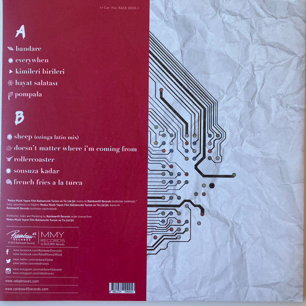 Rebel Moves : All The Best (LP, Album, Comp)