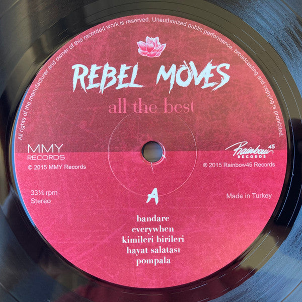 Rebel Moves : All The Best (LP, Album, Comp)