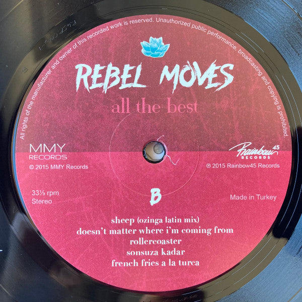 Rebel Moves : All The Best (LP, Album, Comp)