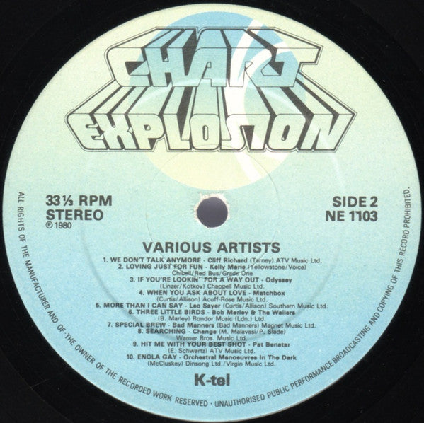 Various : Chart Explosion (LP, Comp, CBS)