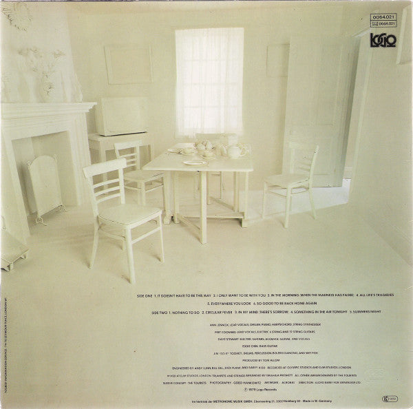 The Tourists : Reality Effect (LP, Album)