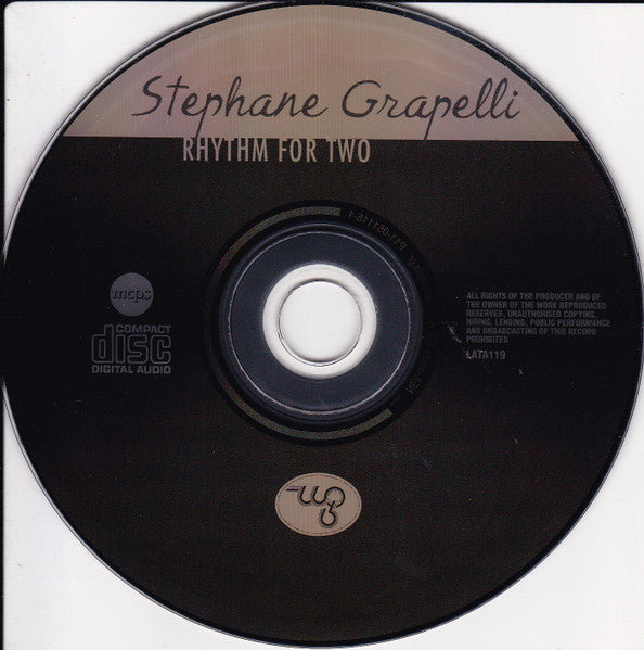 Stéphane Grappelli : Rhythm For Two (CD, Comp)