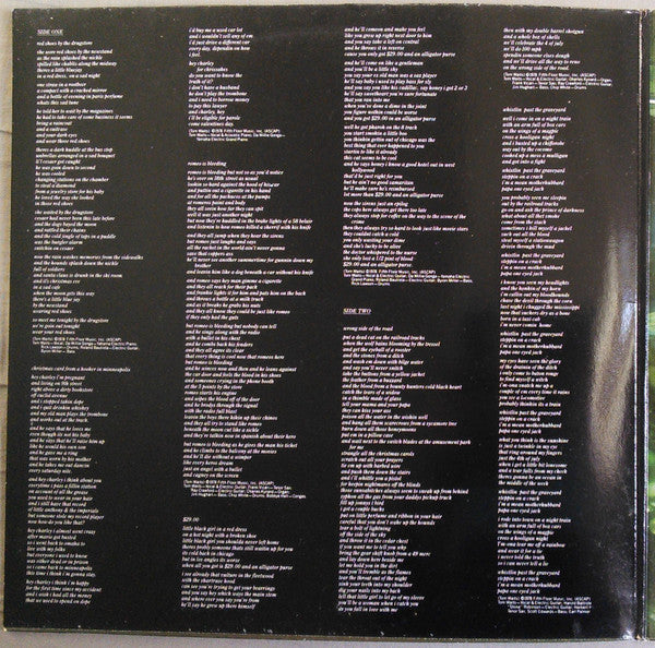 Tom Waits : Blue Valentine (LP, Album, Gat)