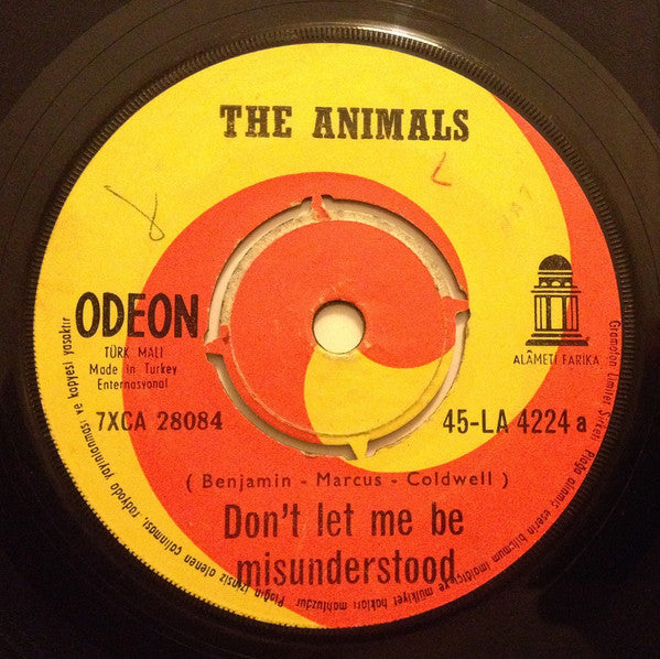 The Animals : Don't Let Me Be Misunderstood / Club - A - Gogo (7", Single)