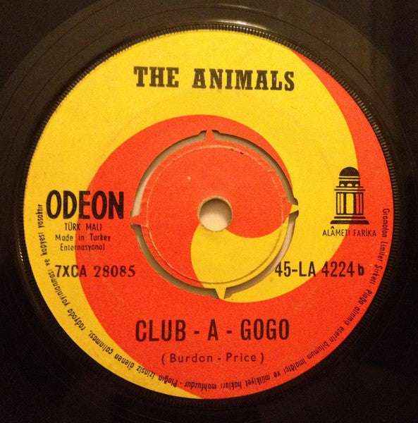 The Animals : Don't Let Me Be Misunderstood / Club - A - Gogo (7", Single)