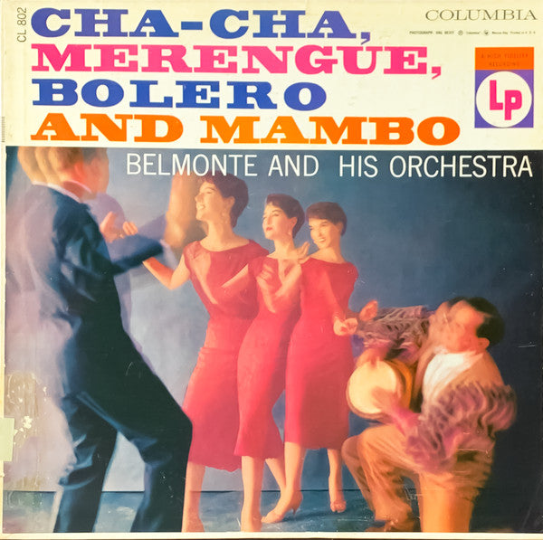 Belmonte And His Afro-American Music : Cha-Cha, Merengue, Bolero And Mambo (LP, Album)