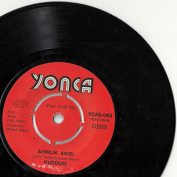 Kuddusi : Vasiyet - Ayrılık Anısı (7", Single)