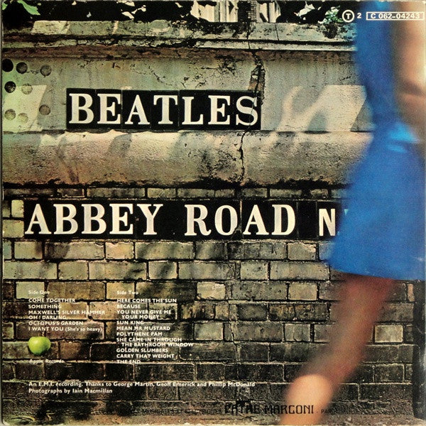 The Beatles : Abbey Road (LP, Album, RP)