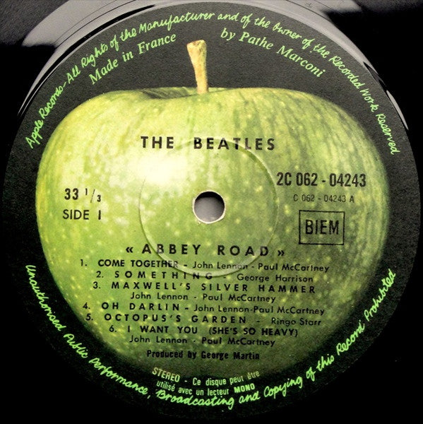 The Beatles : Abbey Road (LP, Album, RP)