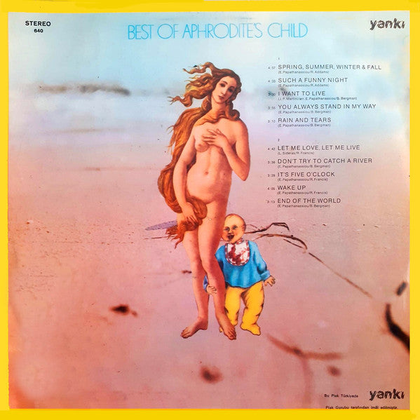 Aphrodite's Child : Best Of Aphrodite's Child (LP, Comp)