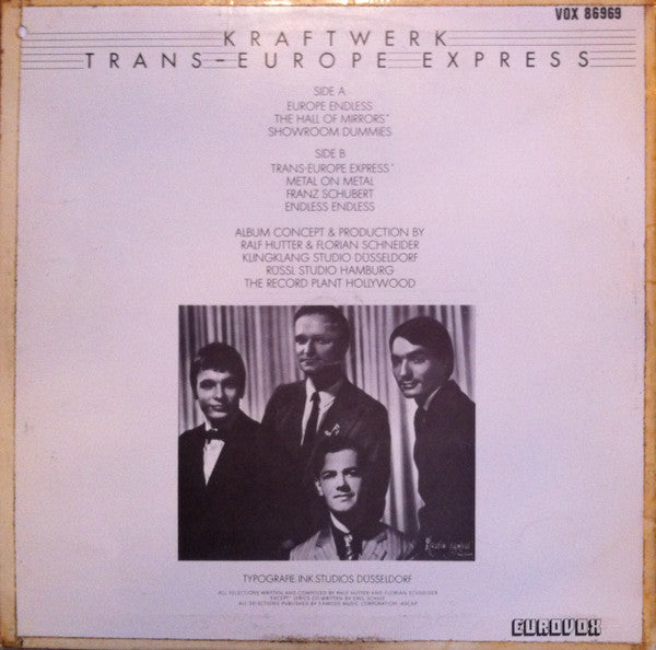 Kraftwerk : Trans Europe Express (LP, Album, M/Print)