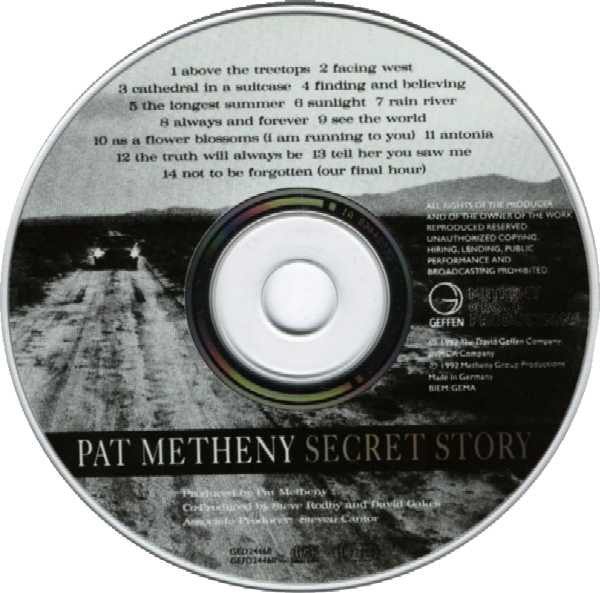 Pat Metheny : Secret Story (CD, Album)