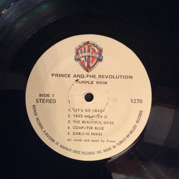 Prince And The Revolution : Purple Rain (LP, Album)
