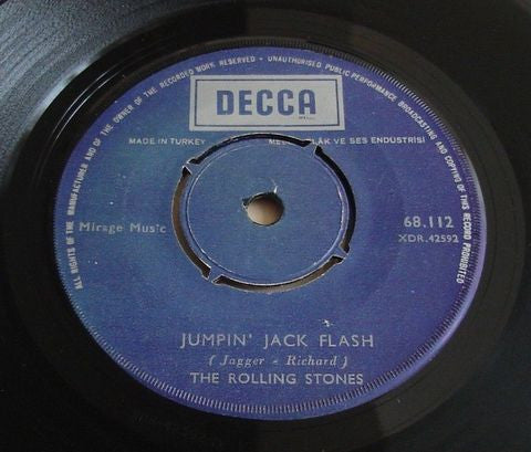 The Rolling Stones : Jumpin' Jack Flash / Child Of The Moon (7", Single)
