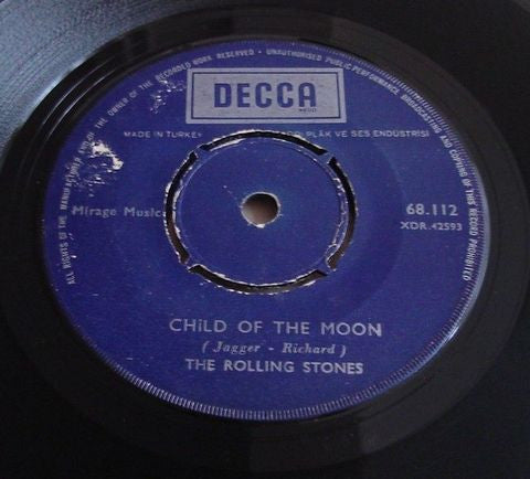 The Rolling Stones : Jumpin' Jack Flash / Child Of The Moon (7", Single)