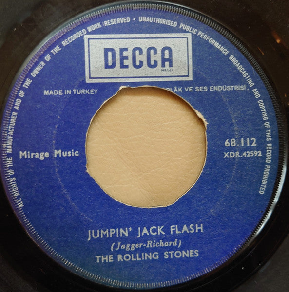 The Rolling Stones : Jumpin' Jack Flash / Child Of The Moon (7", Single)