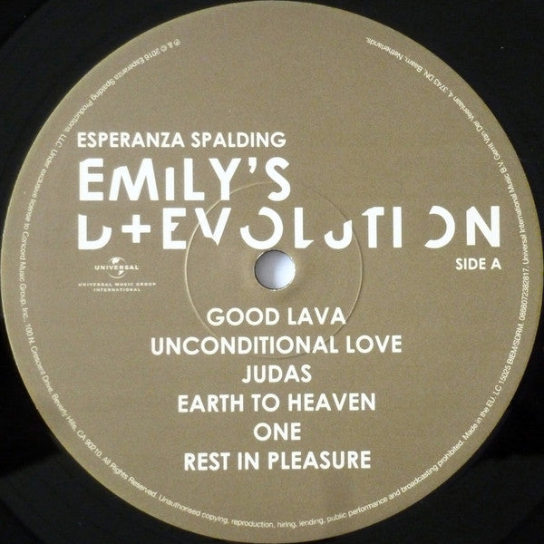 Esperanza Spalding : Emily's D+Evolution (LP, Album)