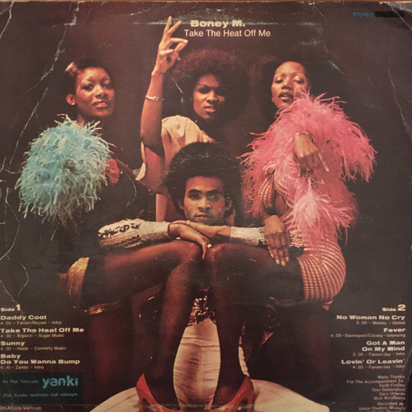 Boney M. : Take The Heat Off Me (LP, Album)