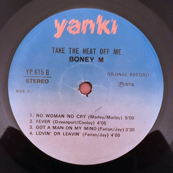 Boney M. : Take The Heat Off Me (LP, Album)