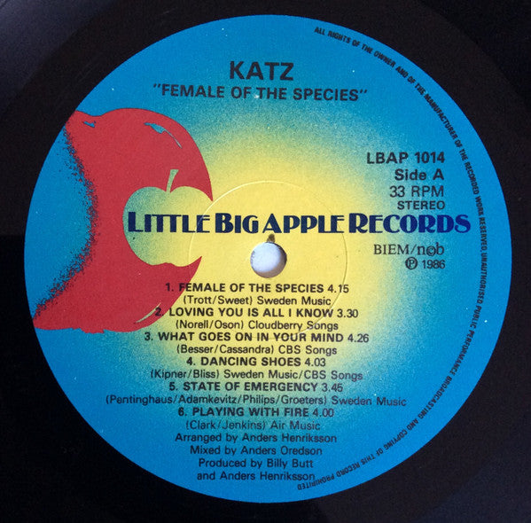Katz : Female Of The Species (LP, Album)