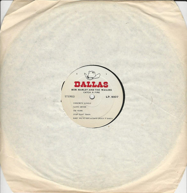 Bob Marley & The Wailers : Catch A Fire (LP, Album, Unofficial)