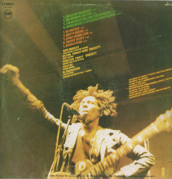 Bob Marley & The Wailers : Natty Dread (LP, Album)