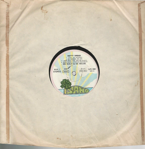 Bob Marley & The Wailers : Natty Dread (LP, Album)