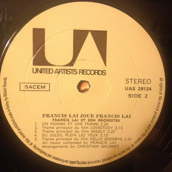 Francis Lai : Francis Lai Joue Francis Lai (LP, Comp)