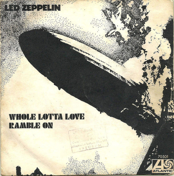 Led Zeppelin - Whole Lotta Love / Ramble On (7", Single)