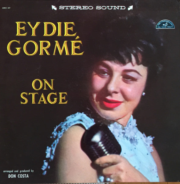 Eydie Gormé : On Stage (LP, Album)
