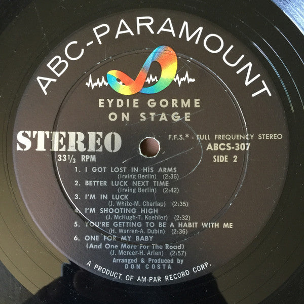 Eydie Gormé : On Stage (LP, Album)