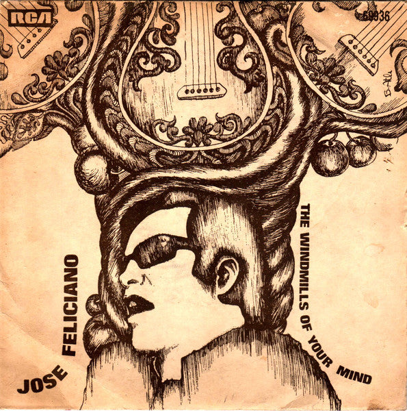 José Feliciano : The Windmills Of Your Mind (7", Single)