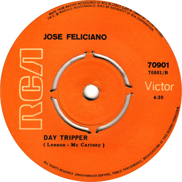 José Feliciano : The Windmills Of Your Mind (7", Single)