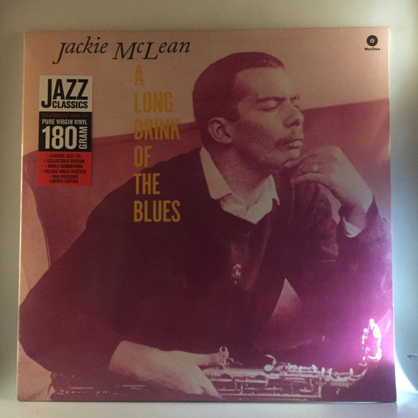Jackie McLean : A Long Drink Of The Blues (LP, Album, RE, RM, 180)