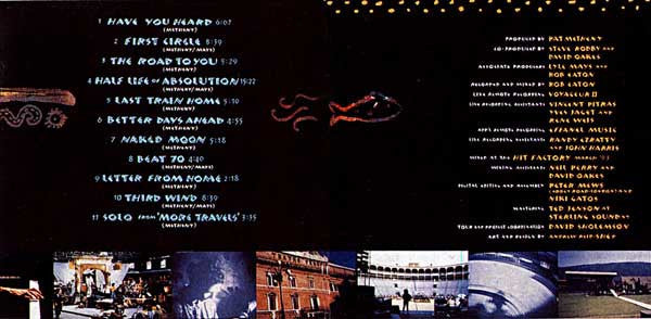 Pat Metheny Group : The Road To You (Recorded Live In Europe) (CD, Album)