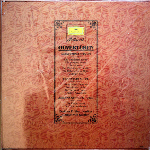 Gioacchino Rossini · Franz von Suppé · Johann Strauss Jr., Berliner Philharmoniker, Herbert von Karajan : Overtüren (2xLP, Comp)