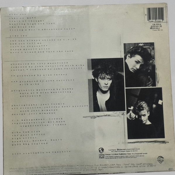 a-ha : Hunting High And Low (LP, Album)