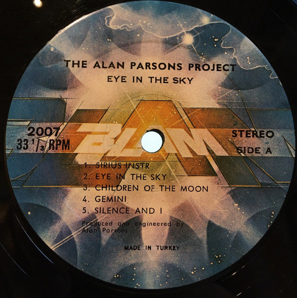The Alan Parsons Project : Eye In The Sky (LP, Album)