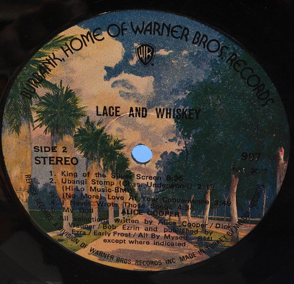 Alice Cooper (2) : Lace And Whiskey (LP, Album)