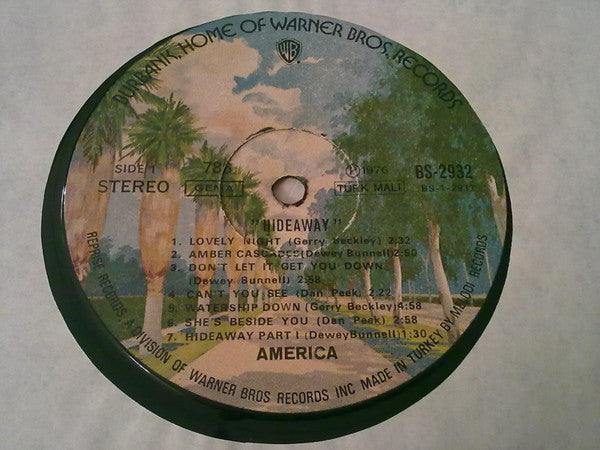 America (2) : Hideaway (LP, Album)