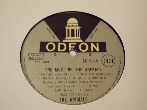 The Animals : The Most Of The Animals (LP, Comp)